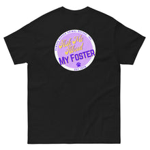 Load image into Gallery viewer, Ask Me About My Foster Short-Sleeve Tee (Unisex)