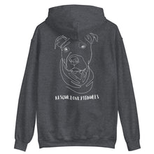 Load image into Gallery viewer, RBARI 'Rescue Love Pitbulls' Hoodie (Unisex)