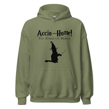Load image into Gallery viewer, "Accio Home" Cat Hoodie (Unisex)