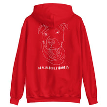 Load image into Gallery viewer, RBARI 'Rescue Love Pitbulls' Hoodie (Unisex)