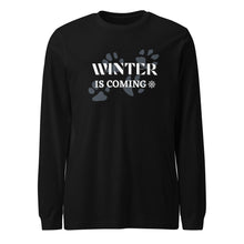 Load image into Gallery viewer, "Winter Is Coming" Long-Sleeve Tee (Unisex)