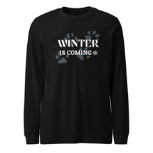 Load image into Gallery viewer, "Winter Is Coming" Long-Sleeve Tee (Unisex)