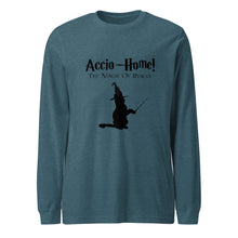 Load image into Gallery viewer, "Accio Home" Cat Long-Sleeve Tee (Unisex)
