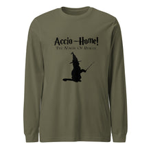 Load image into Gallery viewer, "Accio Home" Cat Long-Sleeve Tee (Unisex)