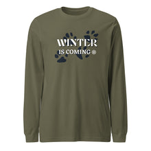 Load image into Gallery viewer, "Winter Is Coming" Long-Sleeve Tee (Unisex)