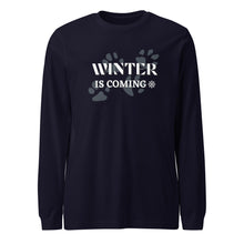 Load image into Gallery viewer, "Winter Is Coming" Long-Sleeve Tee (Unisex)