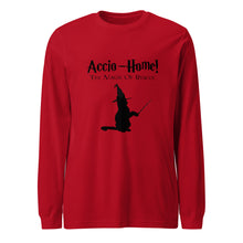 Load image into Gallery viewer, "Accio Home" Cat Long-Sleeve Tee (Unisex)