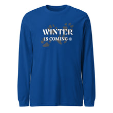 Load image into Gallery viewer, "Winter Is Coming" Long-Sleeve Tee (Unisex)
