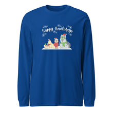 Load image into Gallery viewer, "Happy Howlidays" Winter Long-Sleeve Tee (Unisex)