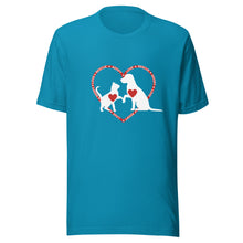 Load image into Gallery viewer, 'Rescue Adopt Love' Short-Sleeve Tee (Unisex)