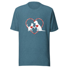 Load image into Gallery viewer, 'Rescue Adopt Love' Short-Sleeve Tee (Unisex)