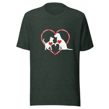 Load image into Gallery viewer, 'Rescue Adopt Love' Short-Sleeve Tee (Unisex)