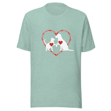 Load image into Gallery viewer, 'Rescue Adopt Love' Short-Sleeve Tee (Unisex)