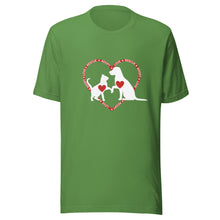 Load image into Gallery viewer, 'Rescue Adopt Love' Short-Sleeve Tee (Unisex)
