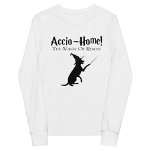 Load image into Gallery viewer, "Accio Home" Dog Youth Long-Sleeve Tee (Unisex)