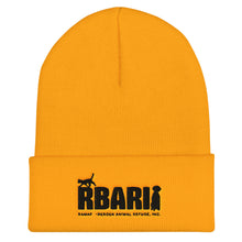 Load image into Gallery viewer, RBARI Letter Logo Cuffed Beanie