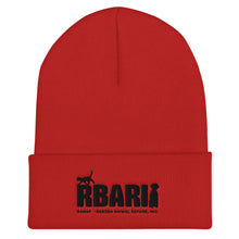 Load image into Gallery viewer, RBARI Letter Logo Cuffed Beanie