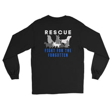 Load image into Gallery viewer, Fight For The Forgotten Blue Long-Sleeve Tee (Unisex)
