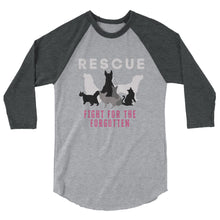 Load image into Gallery viewer, Fight For The Forgotten Pink 3/4 Sleeve Shirt (Unisex)