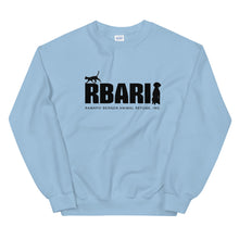 Load image into Gallery viewer, RBARI Letter Logo Sweatshirt (Unisex)