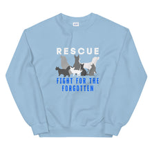 Load image into Gallery viewer, Fight For The Forgotten Blue Sweatshirt (Unisex)