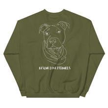 Load image into Gallery viewer, RBARI 'Rescue Love Pitbulls' Sweatshirt (Unisex)