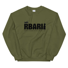 Load image into Gallery viewer, RBARI Letter Logo Sweatshirt (Unisex)
