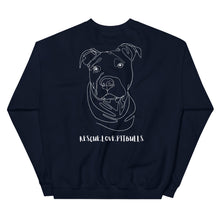 Load image into Gallery viewer, RBARI 'Rescue Love Pitbulls' Sweatshirt (Unisex)
