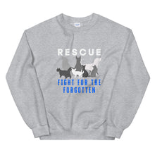 Load image into Gallery viewer, Fight For The Forgotten Blue Sweatshirt (Unisex)