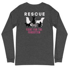 Load image into Gallery viewer, Fight For The Forgotten Pink Long-Sleeve Tee (Unisex)