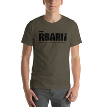Load image into Gallery viewer, RBARI Letter Logo Short-Sleeve Tee (Unisex)