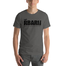 Load image into Gallery viewer, RBARI Letter Logo Short-Sleeve Tee (Unisex)