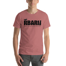 Load image into Gallery viewer, RBARI Letter Logo Short-Sleeve Tee (Unisex)
