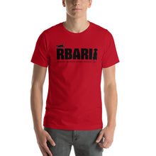 Load image into Gallery viewer, RBARI Letter Logo Short-Sleeve Tee (Unisex)