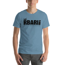 Load image into Gallery viewer, RBARI Letter Logo Short-Sleeve Tee (Unisex)