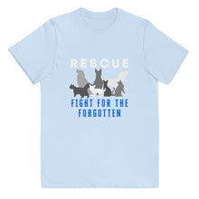 Load image into Gallery viewer, Fight For The Forgotten Blue Youth Tee (Unisex)