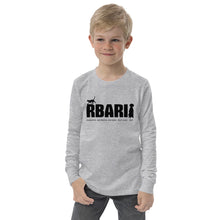 Load image into Gallery viewer, RBARI Letter Logo Youth Long-Sleeve Tee (Unisex)