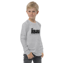 Load image into Gallery viewer, RBARI Letter Logo Youth Long-Sleeve Tee (Unisex)