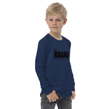 Load image into Gallery viewer, RBARI Letter Logo Youth Long-Sleeve Tee (Unisex)