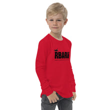 Load image into Gallery viewer, RBARI Letter Logo Youth Long-Sleeve Tee (Unisex)