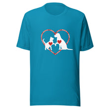 Load image into Gallery viewer, &#39;Rescue Adopt Love&#39; Short-Sleeve Tee (Unisex)
