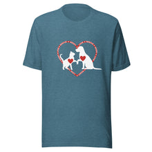 Load image into Gallery viewer, &#39;Rescue Adopt Love&#39; Short-Sleeve Tee (Unisex)
