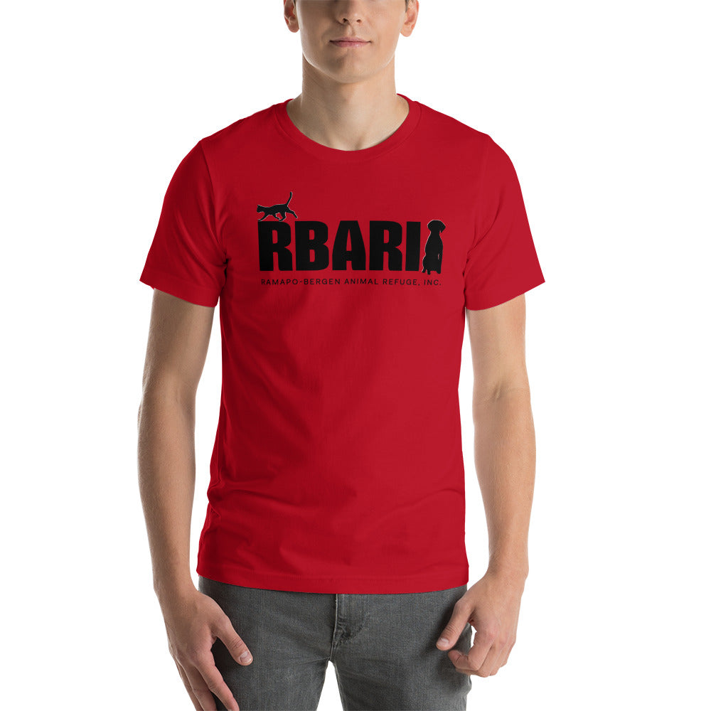 RBARI Letter Logo Short-Sleeve Tee (Unisex)